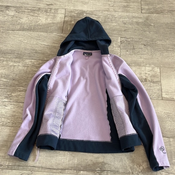 Patagonia Rhythm‎ Fleece Jacket Pink Women’s Hoodie Size Small Full Zip - Picture 4 of 8